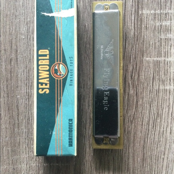 🔥🔥HOST PIC🔥🔥 Vintage Toys Harmonica - Picture 11 of 16
